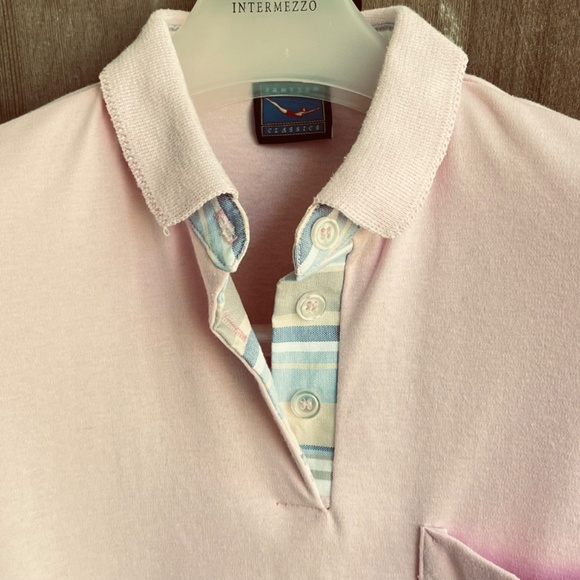 Vintage Jantzen Classics WOMENS LADIES POLO SHIRT Size M made in Canada - Picture 3 of 10